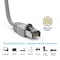 Bestlink Netware CAT6A Shielded (SSTP) Ethernet Network Booted Cable- 3ft- Gray 100853GY - alternate 2